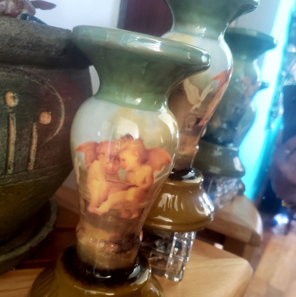 Vintagw Vitoria Candle Holder set of 2